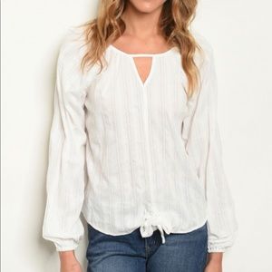Sale! Off White Blouse